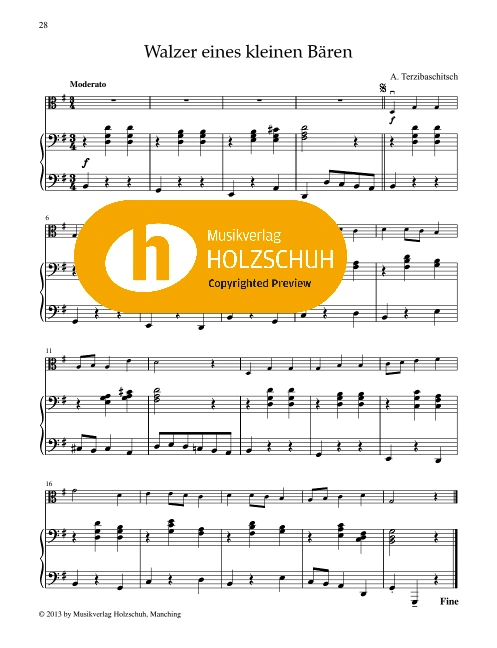 Walzer eines kleinen Bären